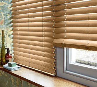 Faux Wood Blinds image